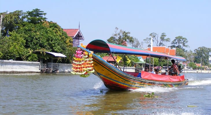 longtailboot trip bangkok excursie