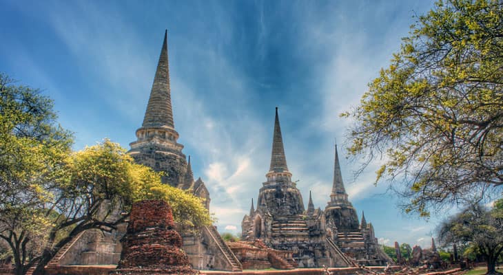 Wat Phra Si Sanphet vanuit bangkok excursie